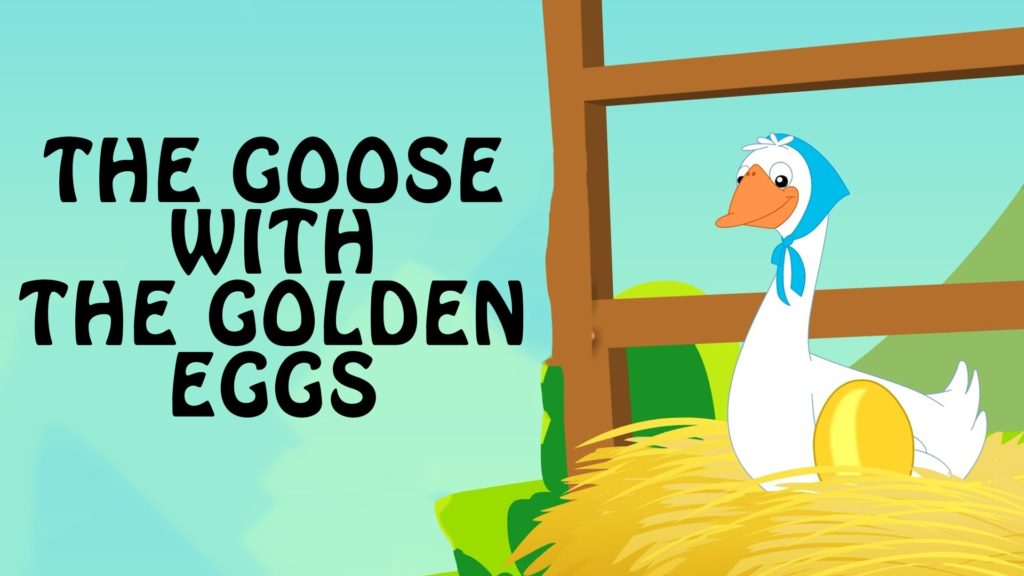 Moral Stories for Kids : The Goose with the golden eggs